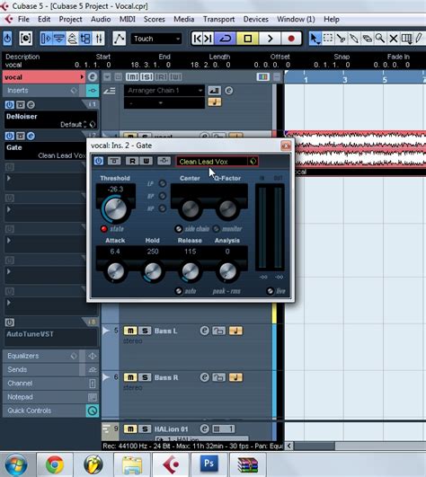 Cubase 5 Vocal Mixing Tutorial Free Studio Tutorials Build Your Own