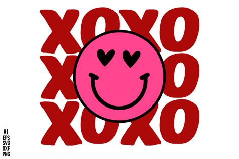 Xoxo Svg Cut File By Creativemim TheHungryJPEG