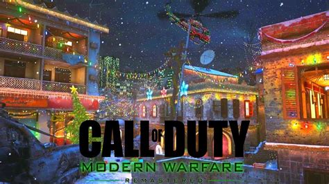 Winter Crash Call Of Duty Modern Warfare Remastered Commentary Youtube