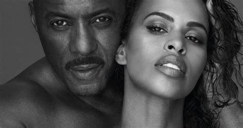 Sabrina Idris Elba Wow For Calvin Klein Eternity Ad