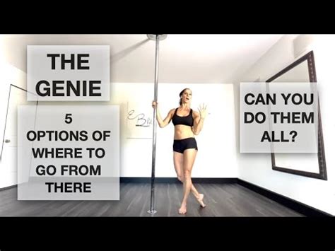 Genie Exit Options Pole Dancing Tutorials By ElizabethBfit YouTube