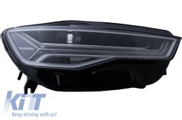 Front Bumper With Full LED Headlights Sequential Dynamic Turning Lights