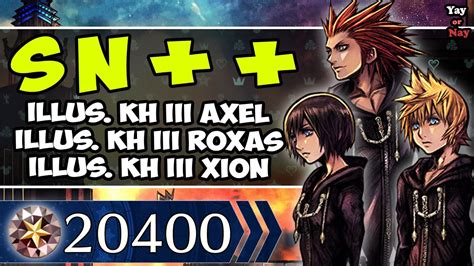 Khux Sn Illus Kh Iii Axel Roxas And Xion Deal Youtube