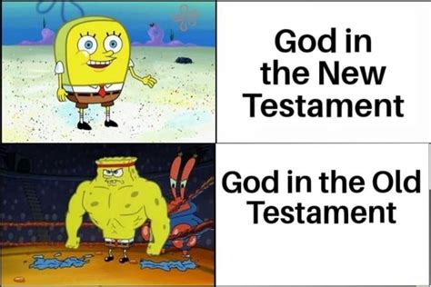 Good Friday Meme God In The New Testament God In The Old Testament