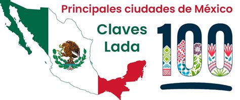 Claves Lada de las 100 principales ciudades de México Clave Lada