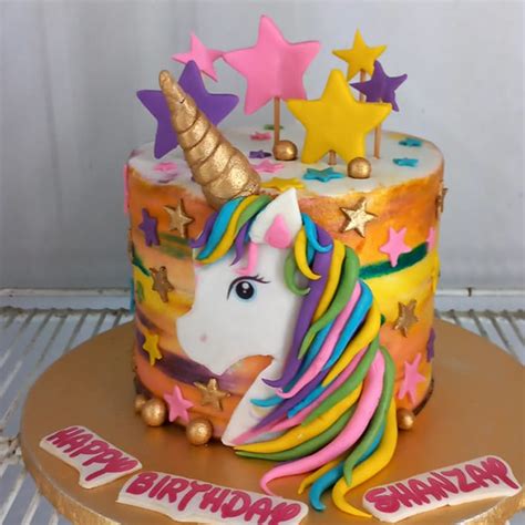 Unicorn Theme Cake Hanis Cake