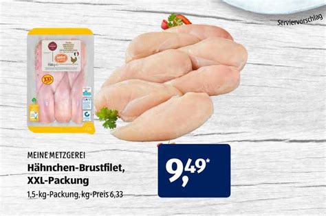 Meine Metzgerei H Hnchen Brustfilet Xxl Packung Angebot Bei Aldi S D