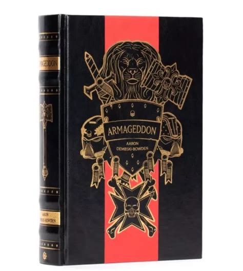 Armageddon Limited Special Edition Black Library Book Warhammer 40k