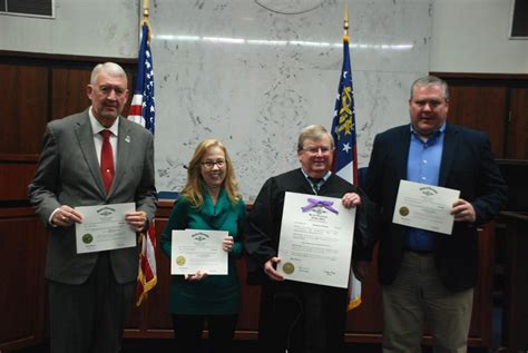 Newly Elected Officials Take The Oath Of Office Wrwh