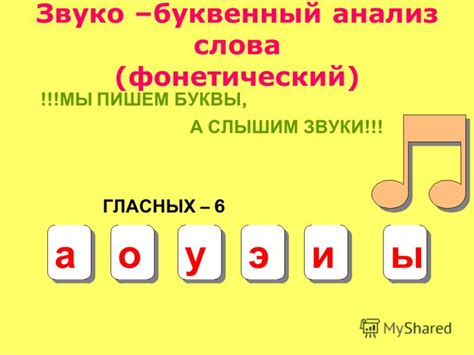 Презентация на тему: "Звуко –буквенный анализ слова (фонетический ...