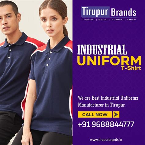 Industrial Uniform Manufacturer Tiruppur Poly Cotton Polo T Shirts