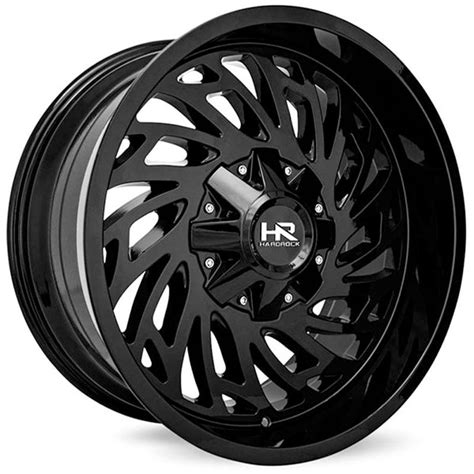 X Hardrock Offroad H Devastator Gloss Black Rev Wheels And Rims