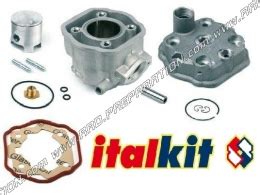 Kit 50cc alto motor Ø39 86mm ITALKIT Sport monosegmento aluminio DERBI