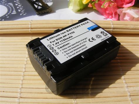 Replacement Sony Np Fv50a V Series Battery Pack For Handycam Camcorders