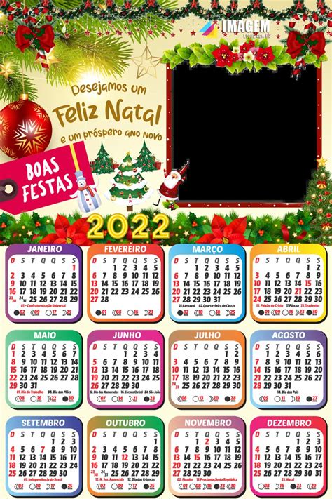 Moldura Png Para Fazer Calendário 2022 Desenhamos Um Natal Imagem Legal