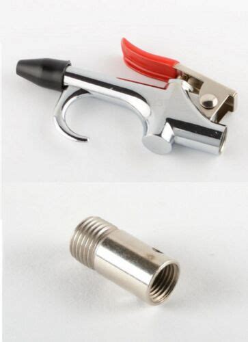 Air Blow Gun W Rubber Tip 14 Npt Nozzle And Rubber Tip Air Tools