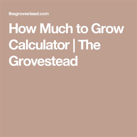 Calculate How Many Vegetables To Plant