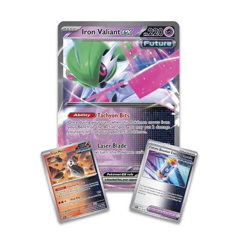 Pok Mon Tcg Iron Valiant Ex Box Pok Mon Center Uk Official Site