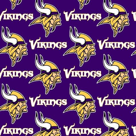 *EOB* NFL Logo Minnesota Vikings 60 6456 Purple - .79 yds