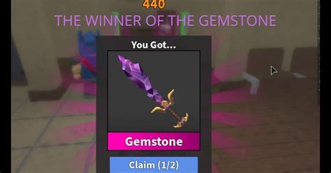 Gemstone Mm2 Trading About 400 Value For Chroma Tides Chroma Gemstone