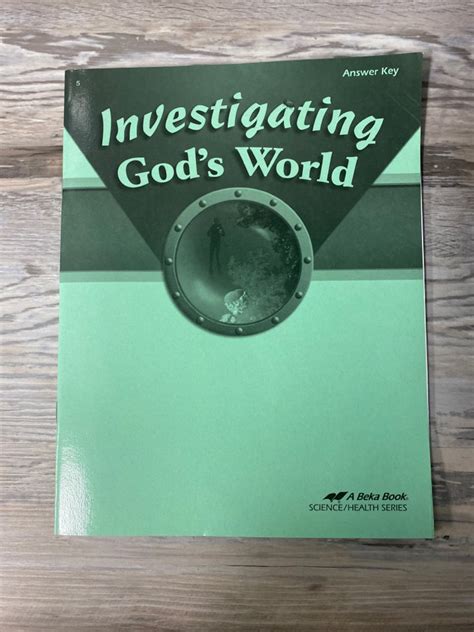 Abeka Investigating Gods World Answer Key 4th Ed Homeschool Central