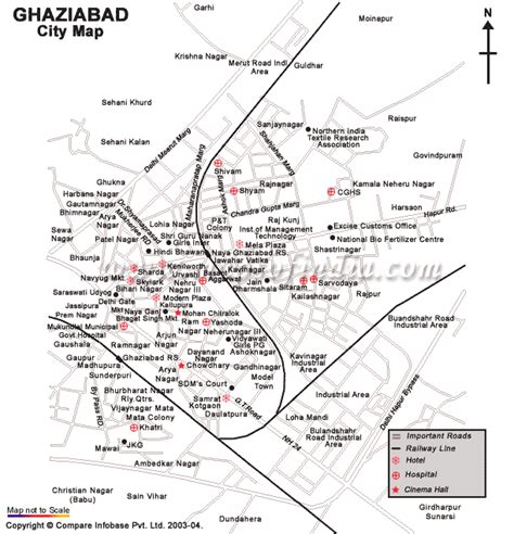 Ghaziabad Map and Ghaziabad Satellite Images