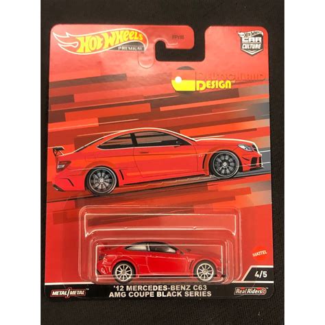 超商2日內出貨 EXP 20240501 風火輪 Hot Wheels 膠胎 BENZ C63 AMG BLACK 蝦皮購物