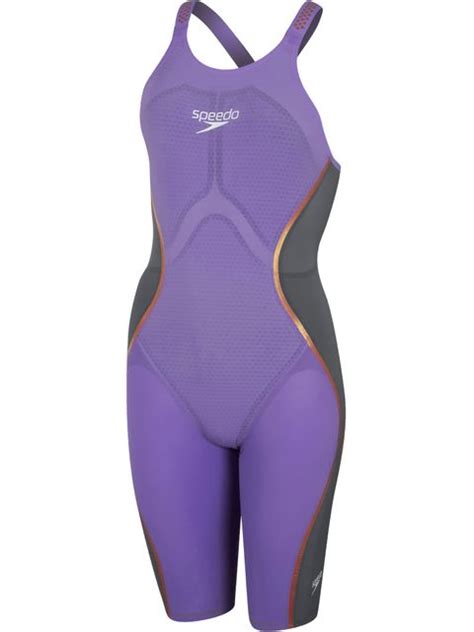 Speedo Fastskin Lzr Pure Intent Openback Kneeskin Purple Reign