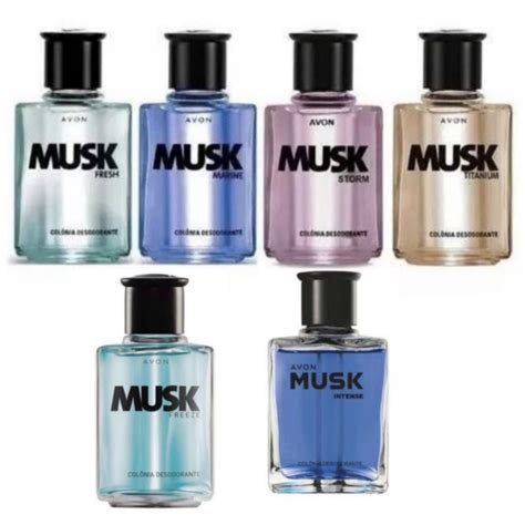 Col Nia Masculino Musk Desodorante Avon Ml Shopee Brasil