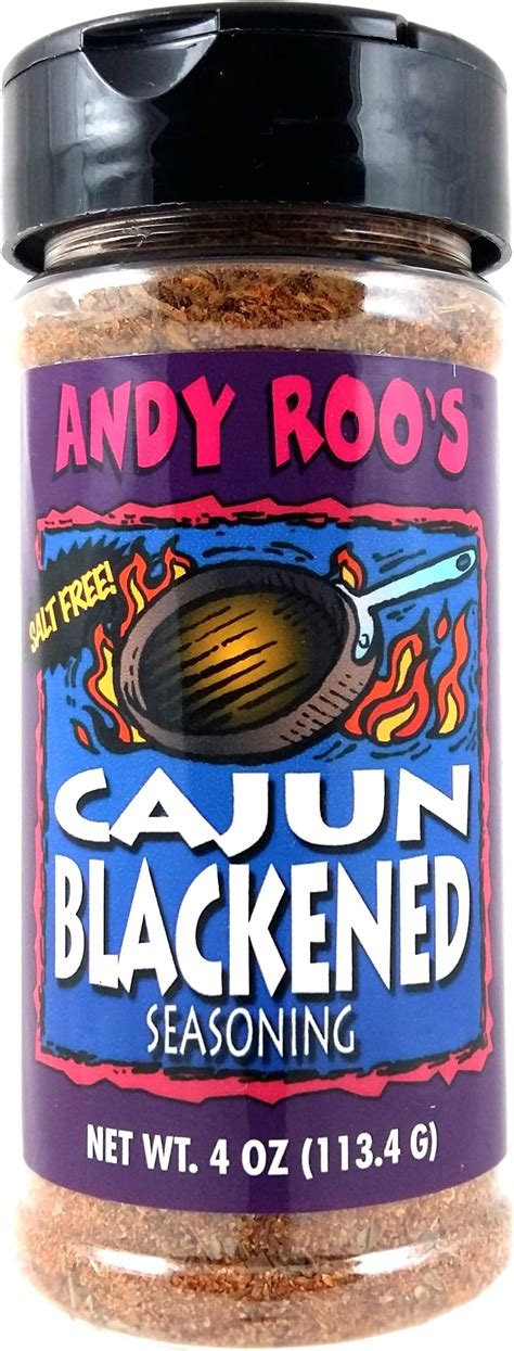 Andy Roos Cajun Voodoo Seasoning 6 Ounce Shaker