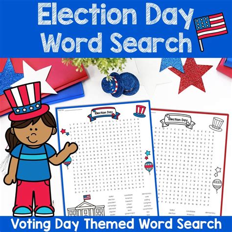 Fun Election Day Activities For Elementary Students Thrifty In Third