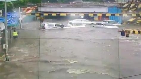 Mumbai Rains Heavy Downpour Lashes City Causes Waterlogging Traffic