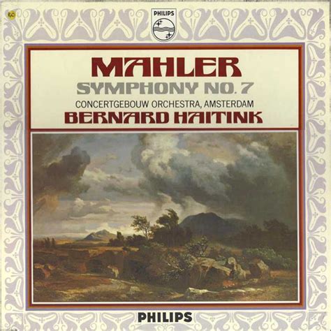 Mahler Concertgebouw Orchestra Amsterdam Bernard Haitink