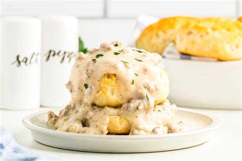 Easy Southern Sausage Gravy For Biscuits Recipe By Blackberry Babe