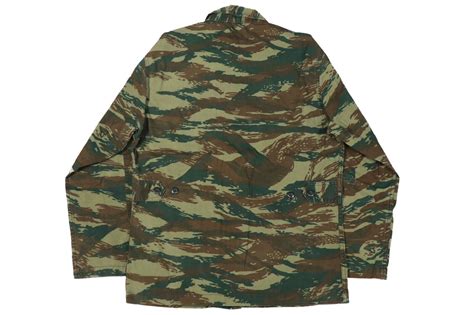 Greek Lizard Camo Military Jacket Uniform Greece Bdu Gem