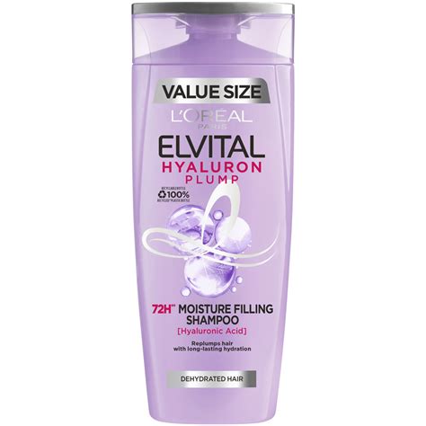 Loréal Paris Elvital Hyaluron Plump Shampoo 400 Ml Nordicfeel