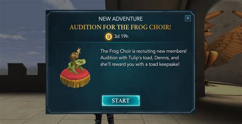 Part 1 - Audition for the Frog Choir Adventure - Harry Potter Hogwarts Mystery