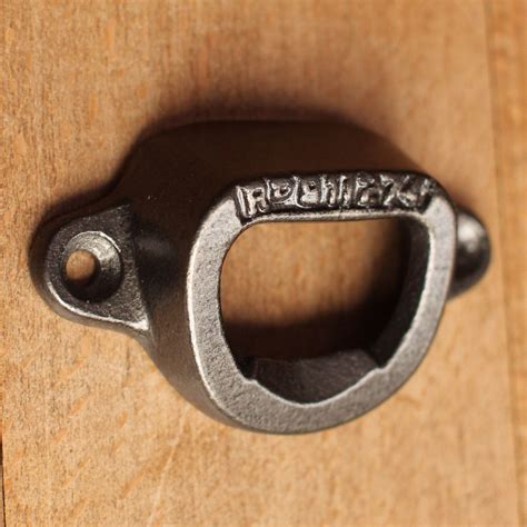 Vintage Cast Iron Wall Mounted Bottle Opener Antique Beer Etsy Cast