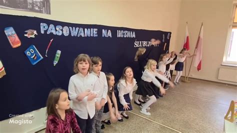 Pasowanie Na Ucznia W Niepublicznej Naukowej Szkole Podstawowej Im