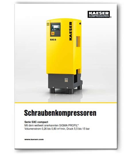 Kaeser Schrauben Kompressor SXC 8 Komplettsystem