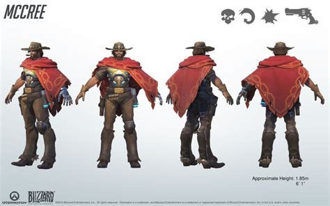 Mccree Overwatch Close Look At Model By Plank On Deviantart