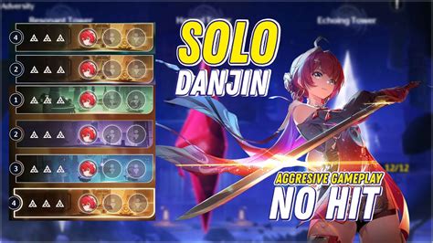 Solo Danjin Tower Of Adversity Wuthering Waves Youtube