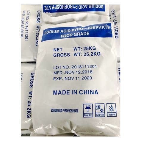 Sapp Food Grade China Sapp And Sodium Acid Pyrophosphate