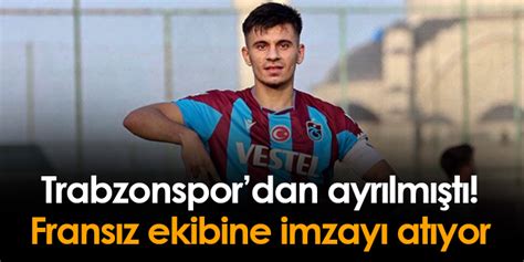 Trabzonspor dan ayrılmıştı Süleyman Cebeci Fransız ekibine imzayı