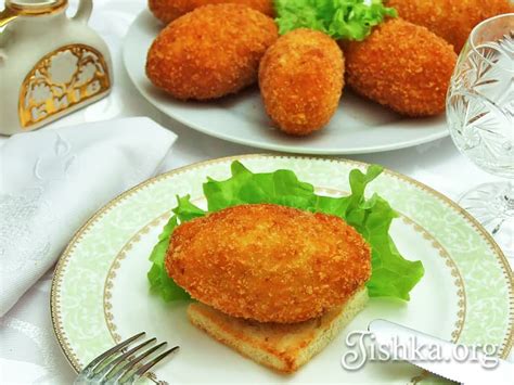 Котлеты по-киевски - Кулинарный пошаговый рецепт с фото.