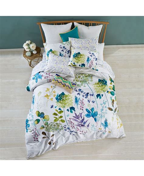 Bluebellgray Botanical Garden 3 Pc King Comforter Set Macys