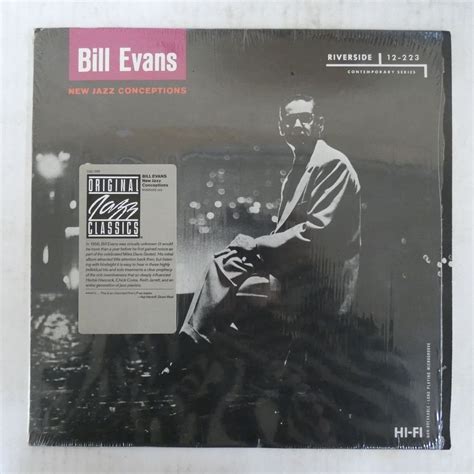 【やや傷や汚れあり】46060841【us盤ojc Riversideシュリンク厚紙ジャケ】bill Evans New Jazz