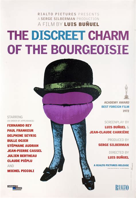 The Discreet Charm of the Bourgeoisie Original R2000 U.S. One Sheet ...