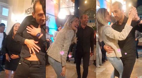 Hern N Barcos Y Giuli Cunha Celebran El Xito De Su Negocio Con Baile