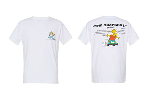 Off White™ Celebrates Bart Simpson With Its New Ss19 Drop